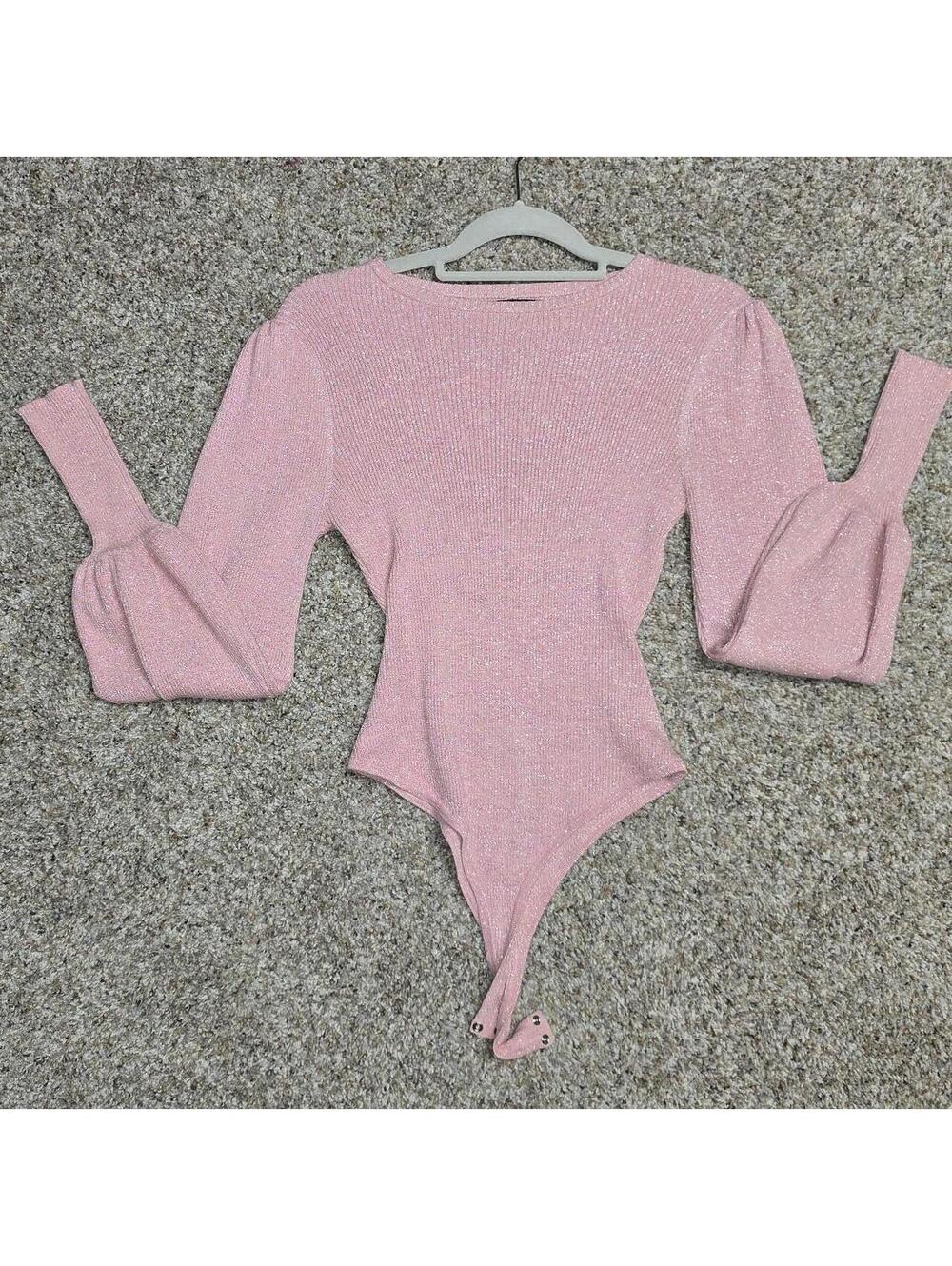 Love Tree Women's Pink Bodysuit